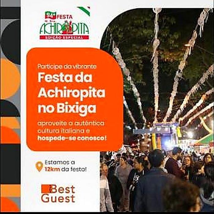 Campanha do Best Guest para a Festa da Achiropita