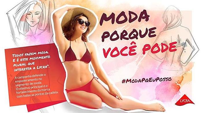 Campanha Moda Porque Você Pode da Lycra